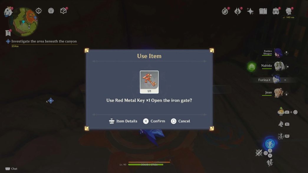 1726497616 Unlocking and Utilizing the Red Metal Key in Genshin Impact