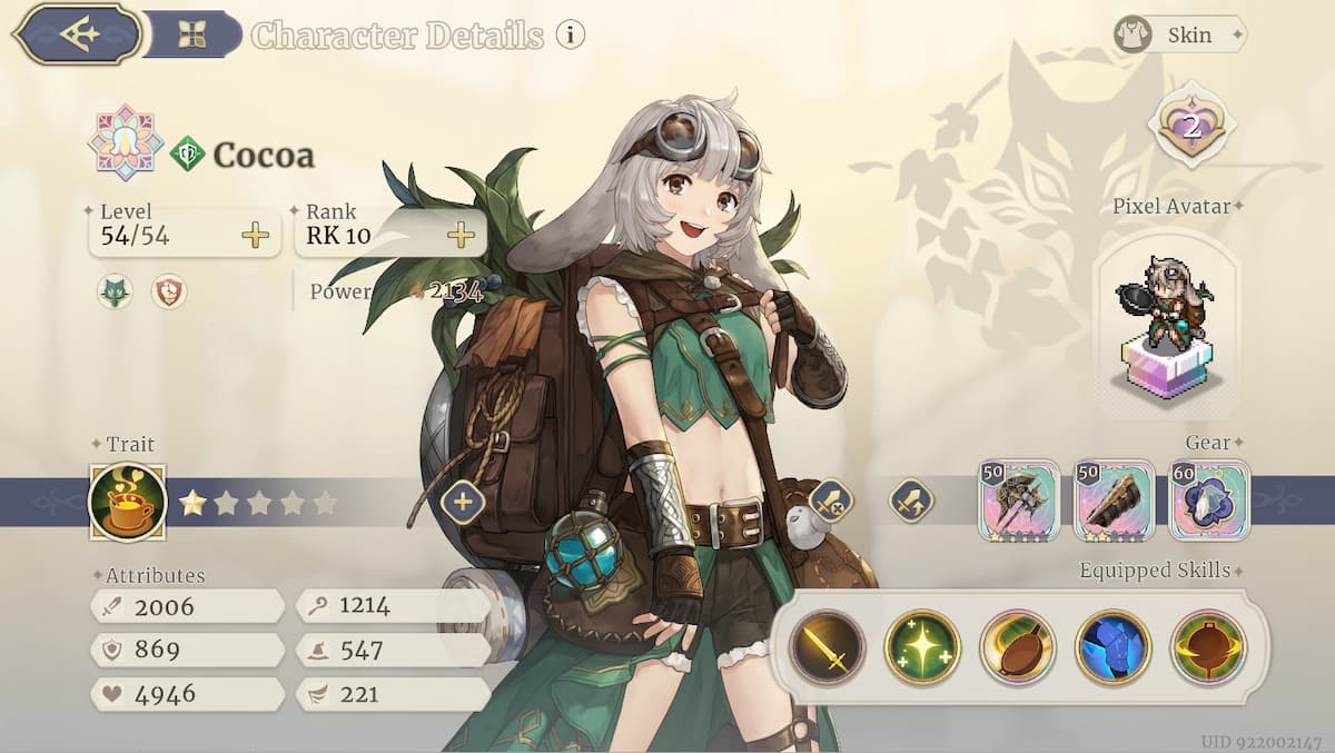 1726498466 Top Cocoa Setup in Sword of Convallaria Skills Gear