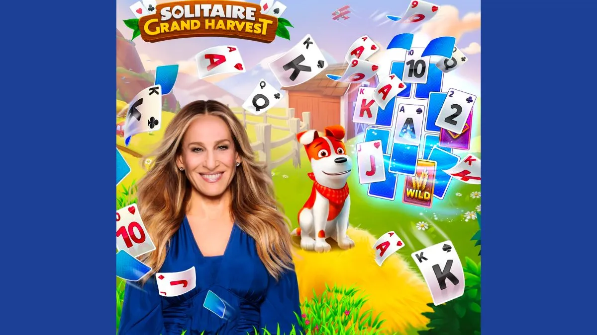 célébrité faisant la promotion du solitaire grand harvest