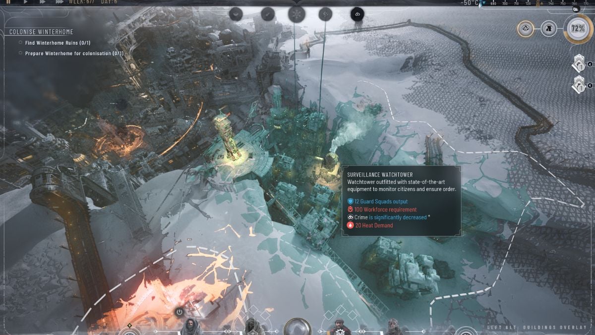 Tours de guet - Frostpunk 2