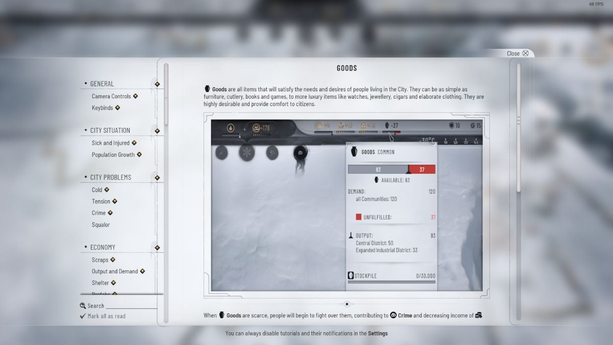 description des produits - Frostpunk 2