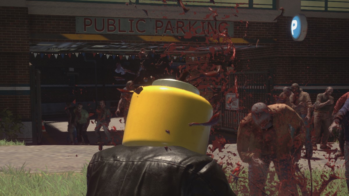 Le parking public dans Dead Rising Deluxe Remaster