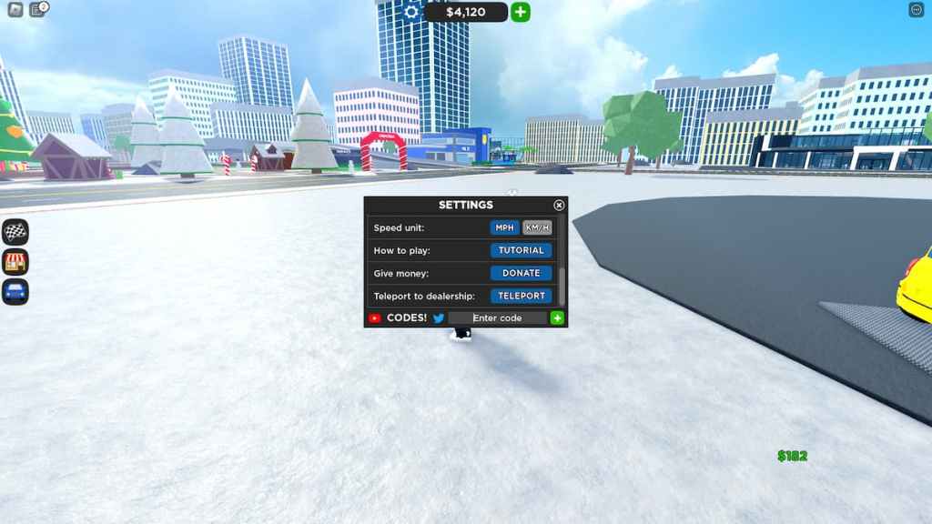 Guide des codes Roblox Car Dealership Tycoon de septembre 2024