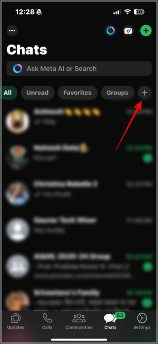 1732882564 99 Whatsapp vous permet désormais de trier vos discussions à l'aide de listes personnalisées.webp