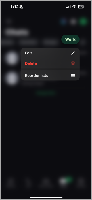 1732882565 509 Whatsapp vous permet désormais de trier vos discussions à l'aide de listes personnalisées.webp