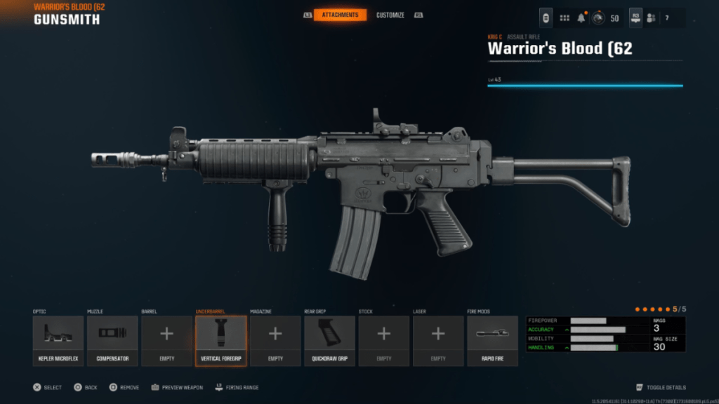 L'équipement Krig C dans Black Ops 6.
