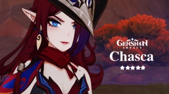Genshin Impact Chasca Best Build Weapons Artifacts and Team Comps.webp