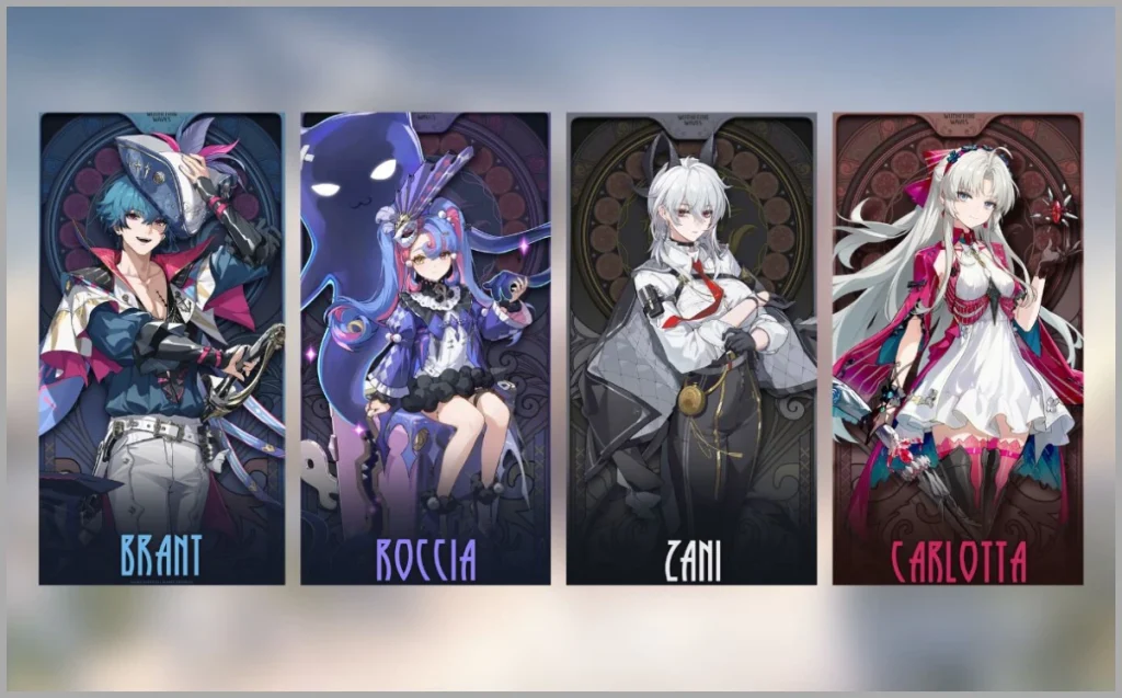 Personnages de Wuthering Waves 2.0