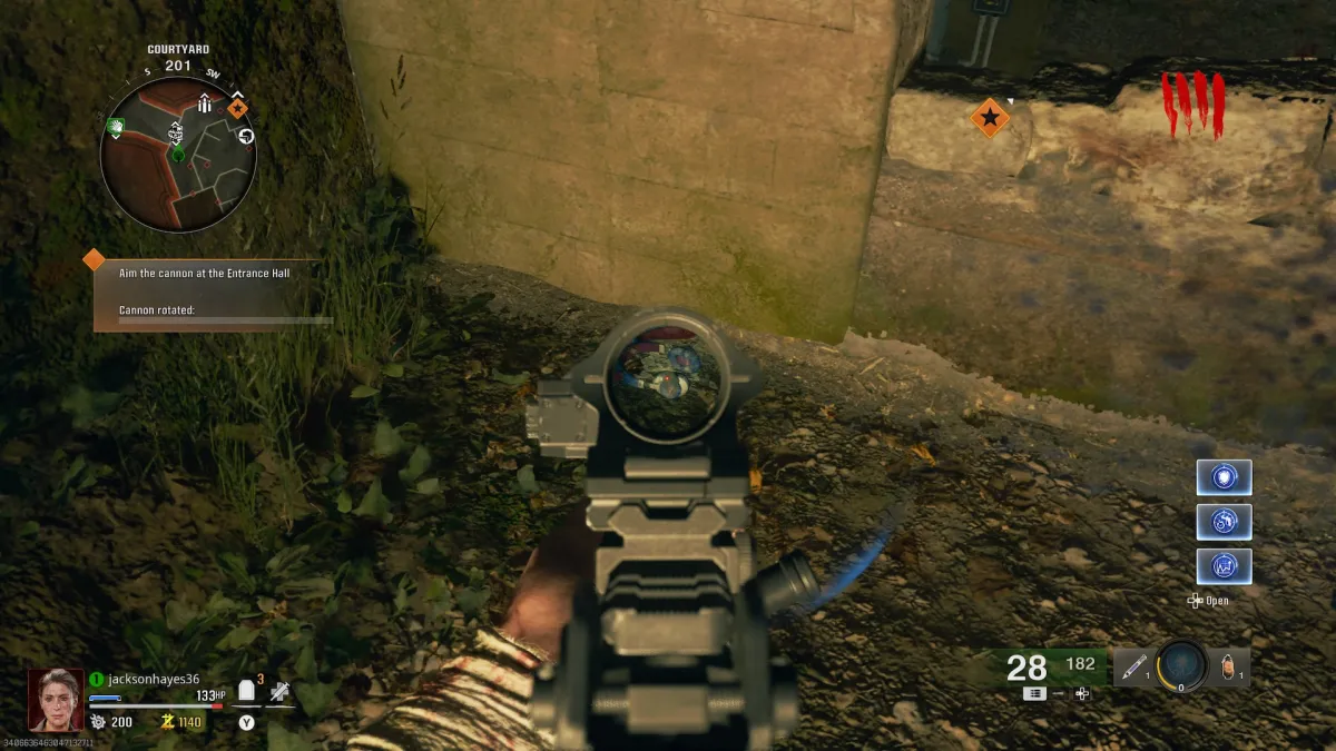 La deuxième paire d'écouteurs dans le cadre d'un article sur l'Easter Egg de la Citadelle des Morts dans Black Ops 6 Zombies