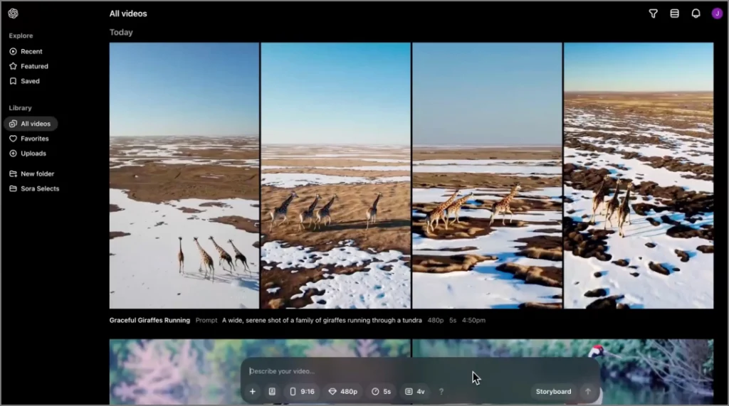 1733840166 695 Comment accéder au dernier générateur vidéo AI de Sora OpenAI.webp