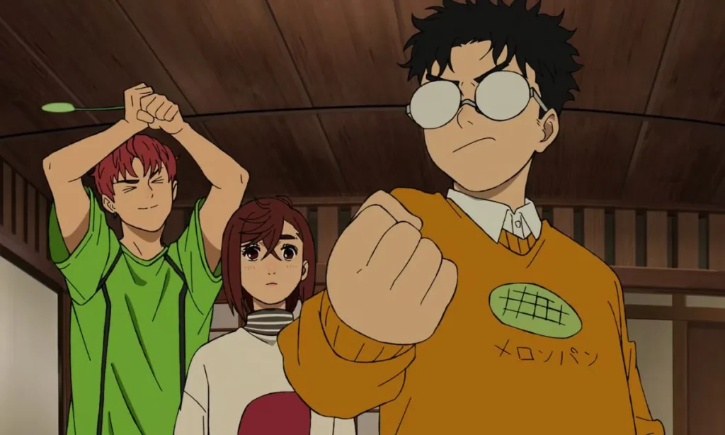 Momo, Okarun et Jiji | Crédits : Science SARU
