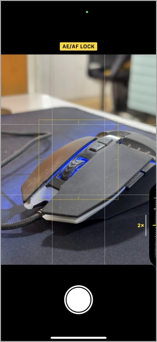 Caractéristiques de contrôle de la caméra sur iOS 18.3