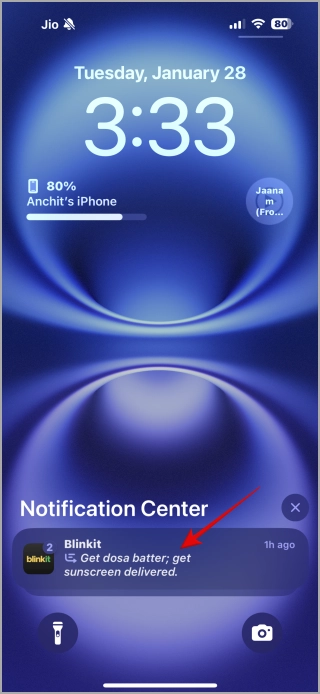 Résumé des notifications Améliorations sur iOS 18.3