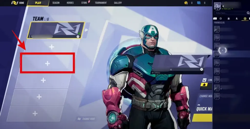1738236248 449 Marvel Rivals Comment ajouter des amis et du Crossplay Guide.webp