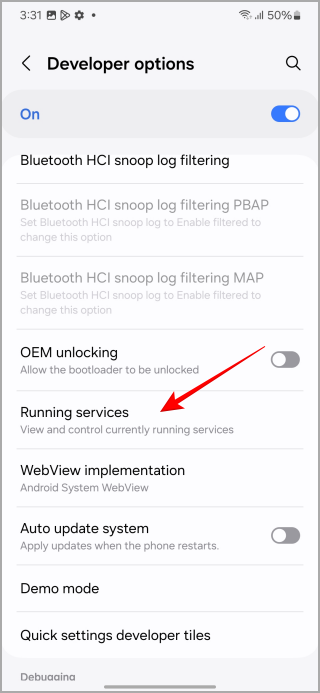 1738572485 252 Samsung Galaxy Phone Utilisez ces options de développeur pour augmenter la vitesse.