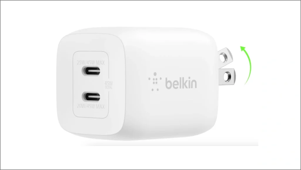 Belkin 45W Dual Port PD Charger pour Samsung Galaxy S25