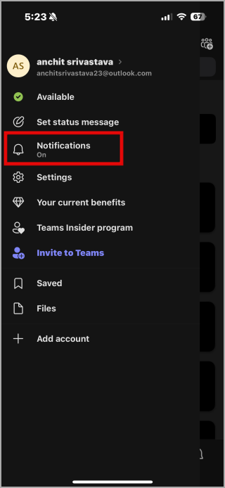 1738692485 743 8 Correction des notifications des équipes Microsoft ne fonctionnant pas sur iPhone.webp