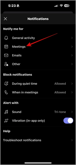 1738692486 295 8 Correction des notifications des équipes Microsoft ne fonctionnant pas sur iPhone.webp