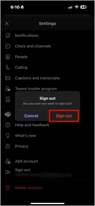 1738692492 384 8 Correction des notifications des équipes Microsoft ne fonctionnant pas sur iPhone.webp