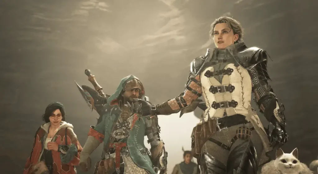 Olivia dans Monster Hunter Wilds