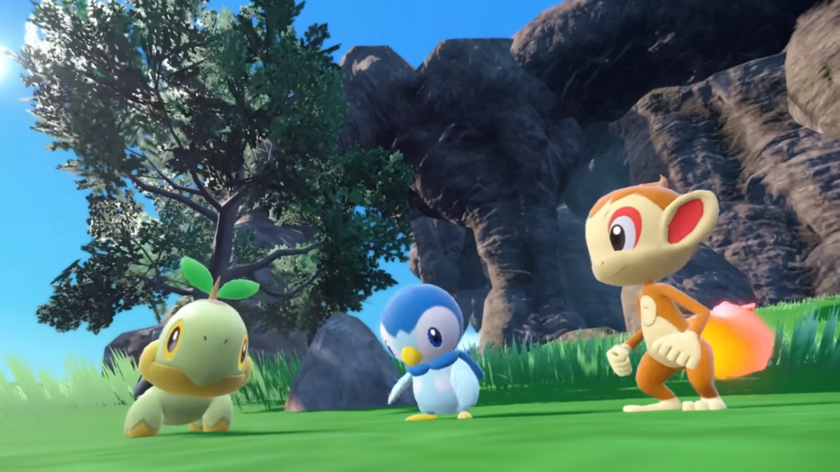 Génération IV Pokémon de démarrage