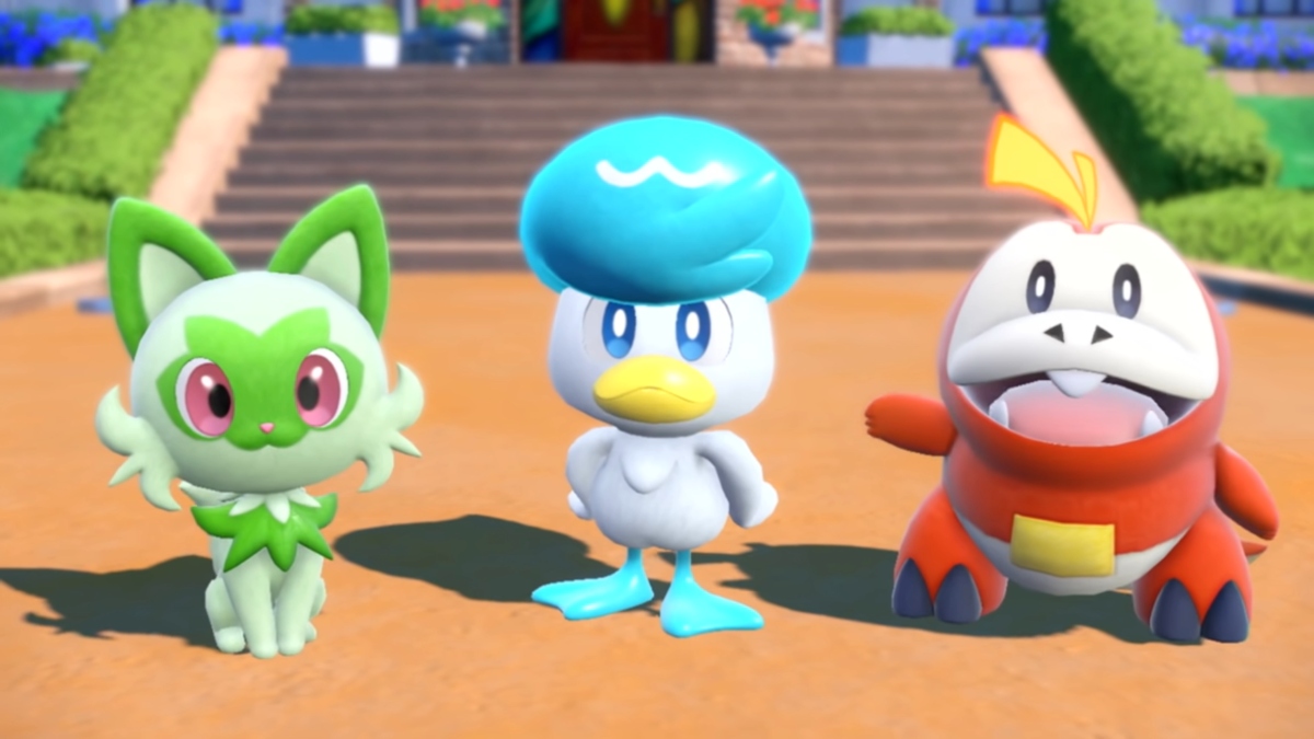 Génération IX Pokémon de démarrage