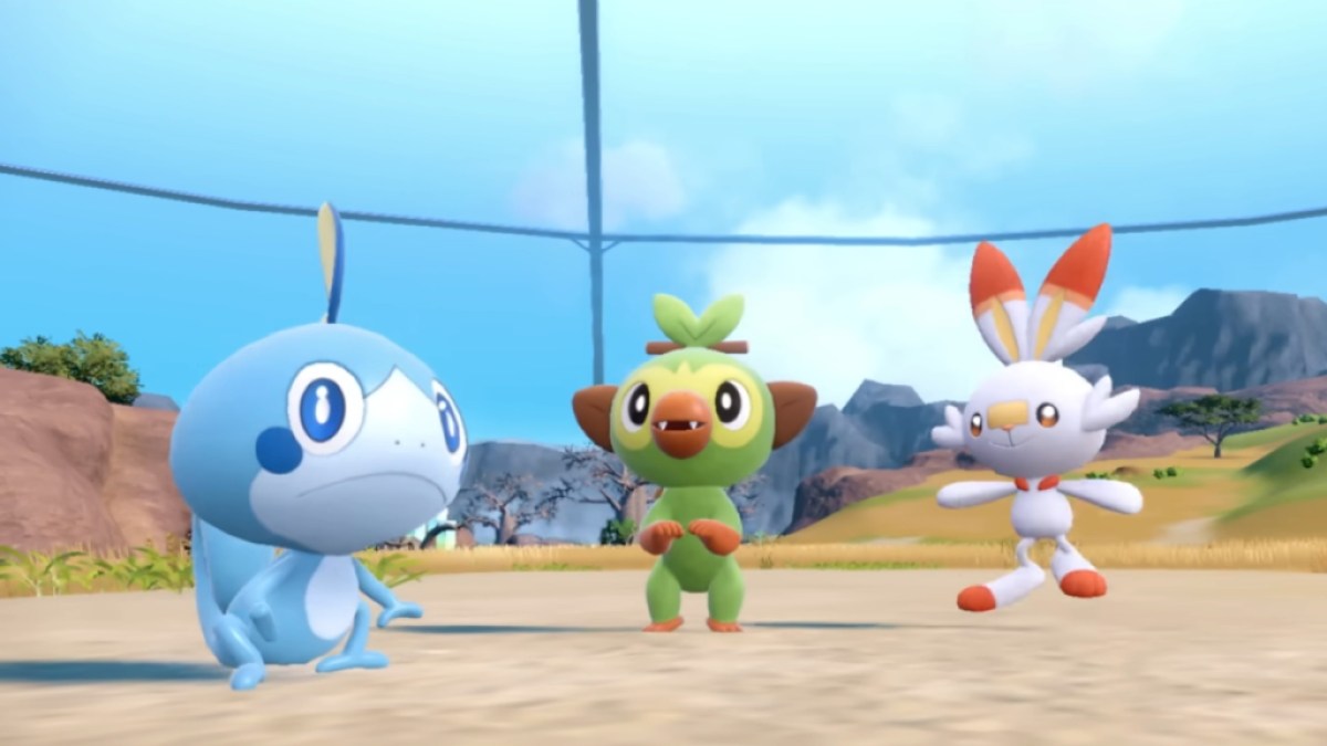 Génération VIII Pokémon de démarrage