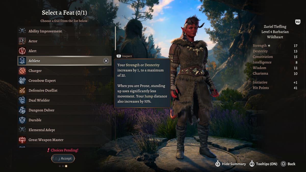 L'exploit d'athlète en bg3