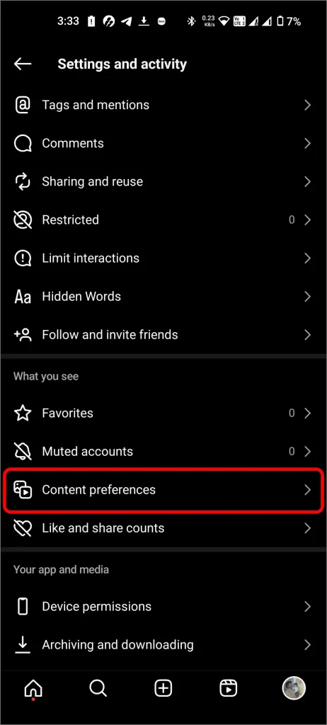 1739527684 237 Comment réinitialiser les recommandations Instagram et obtenir un nouveau flux.