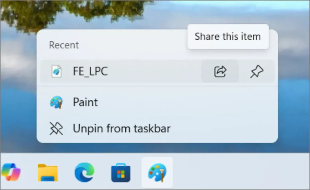 1739541365 559 Windows 11 vient de recevoir une fonction de partage universelle dans le.