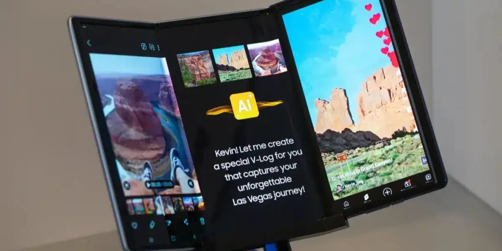 1739780645 72 Galaxy G Fold Samsungs 1er Tri Fold Phone pourrait faire ses débuts avec.webp