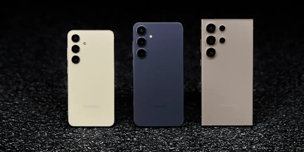 La série Samsung Galaxy S24 va lentement en rupture de stock