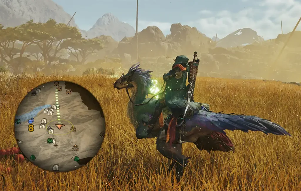 Seikret Monster Hunter Wilds
