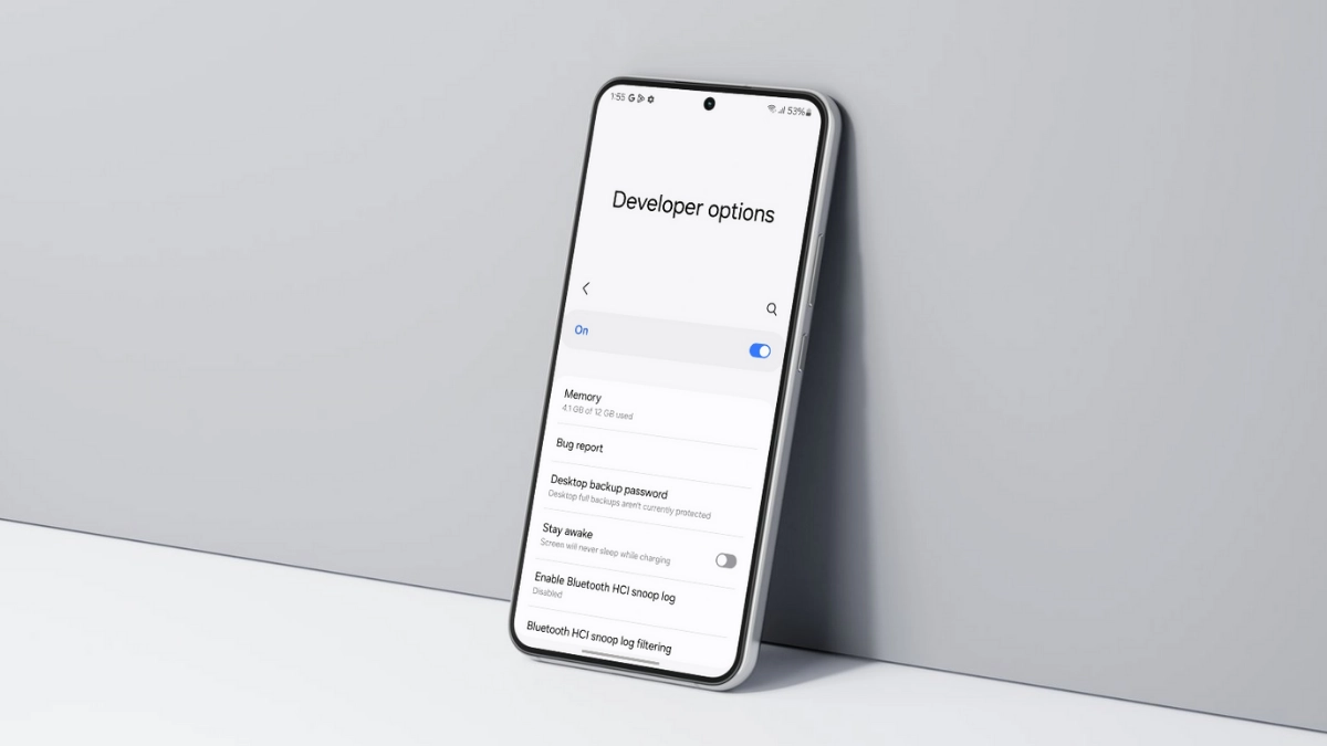Téléphone Samsung Galaxy Utilisez ces options de développeur pour augmenter la vitesse.webp