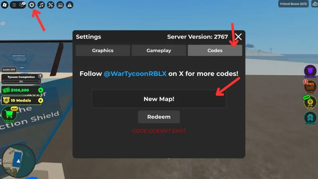 Échangez les codes de magnat de la guerre de Roblox