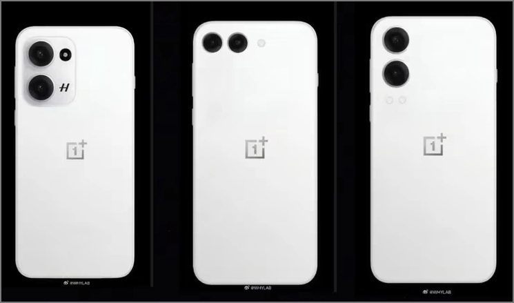 OnePlus 13 Mini ou 13T Renders a fuité