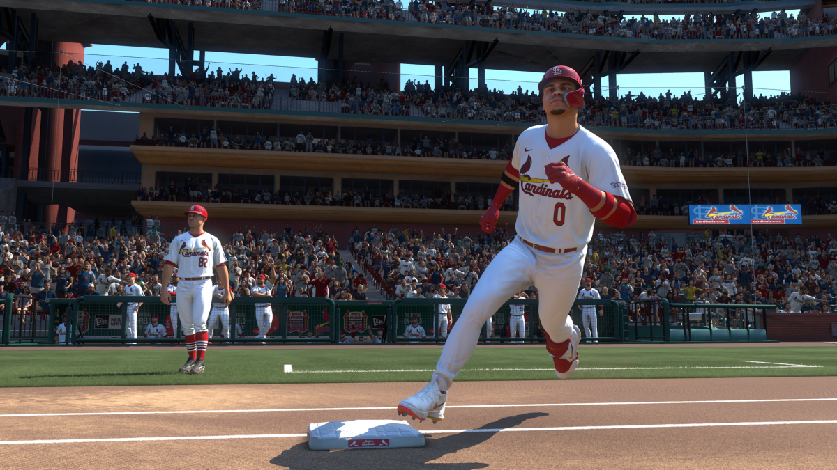 Masyn Winn dans MLB The Show 25.