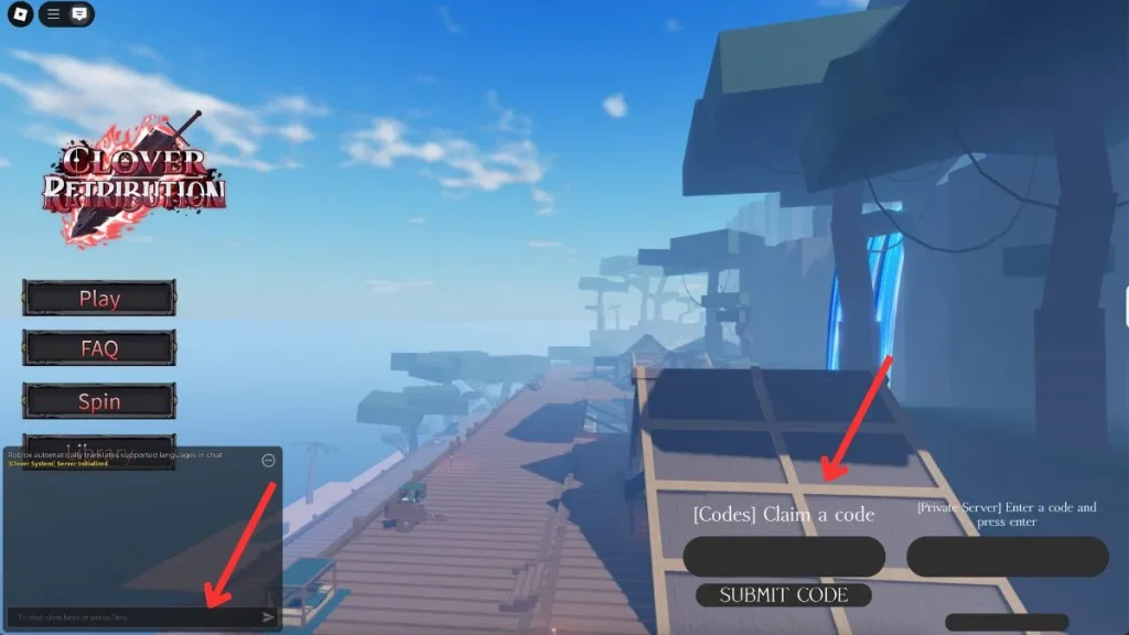 Échangez les codes de rétribution de Roblox Clover (1)