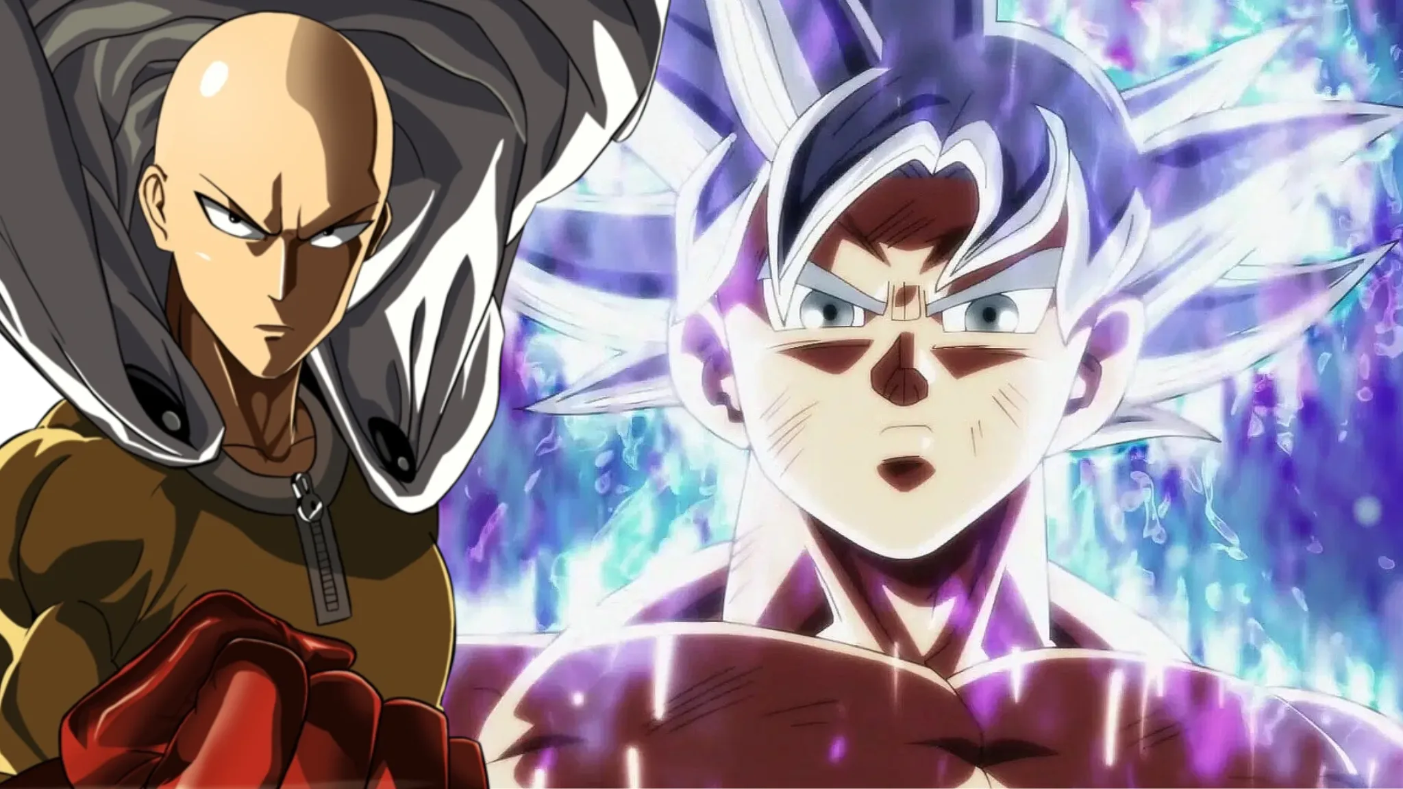Goku et Saitama | Crédits: animation TOEI, Madhouse