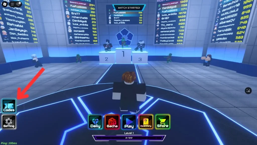 Échangez les codes d'égoïste du projet Roblox