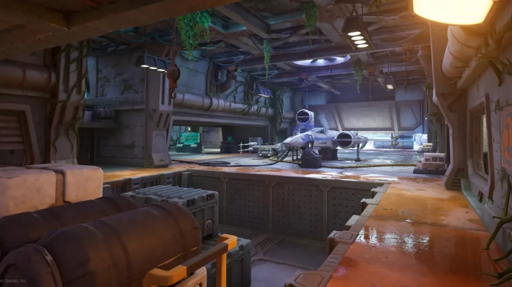 Fortnite Galactic Battle Poi Resistance Base