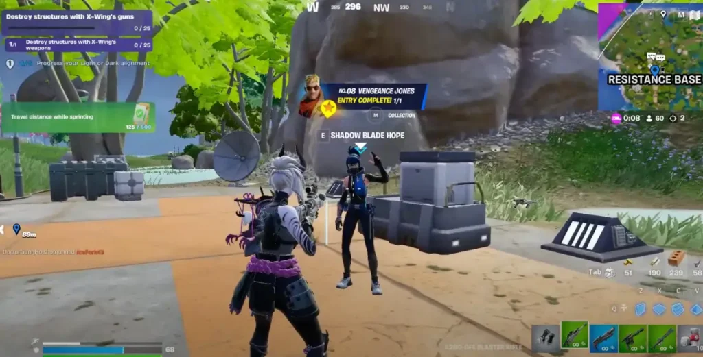 Fortnite Chapter 6 Saison 3 NPC Lieu