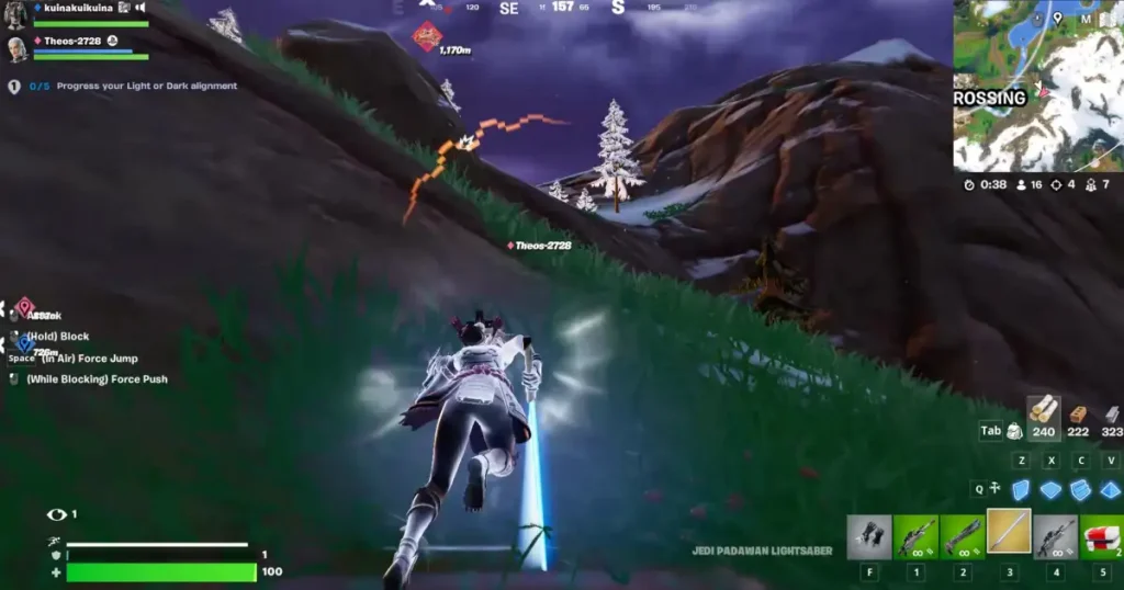 1746216486 407 Fortnite Galactic Battle Comment obtenir le sabre laser bleu et.