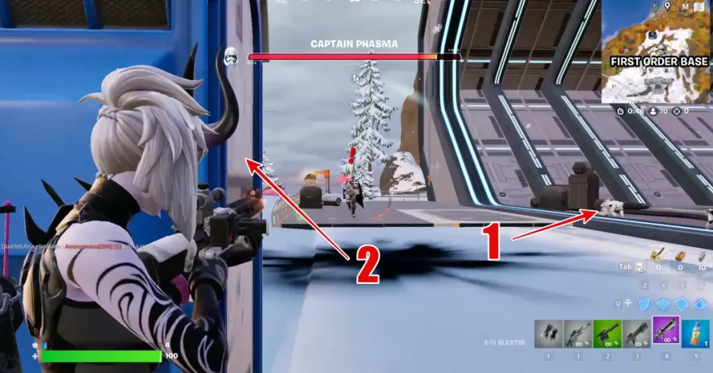 How to Defeat Captain Phasma Fortnite