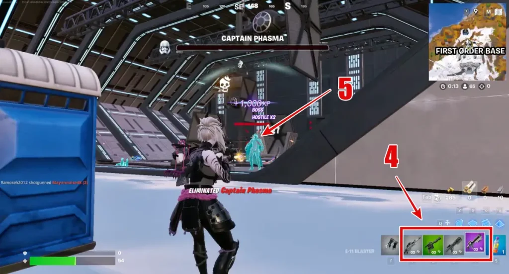 How to Defeat Captain Phasma Fortnite