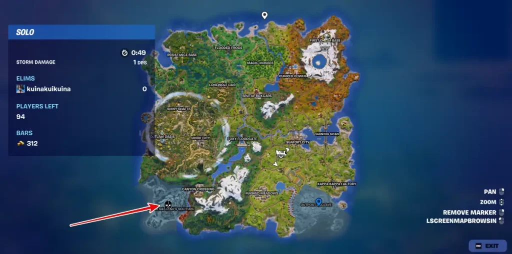 Comment trouver Samurai Vader à Fortnite