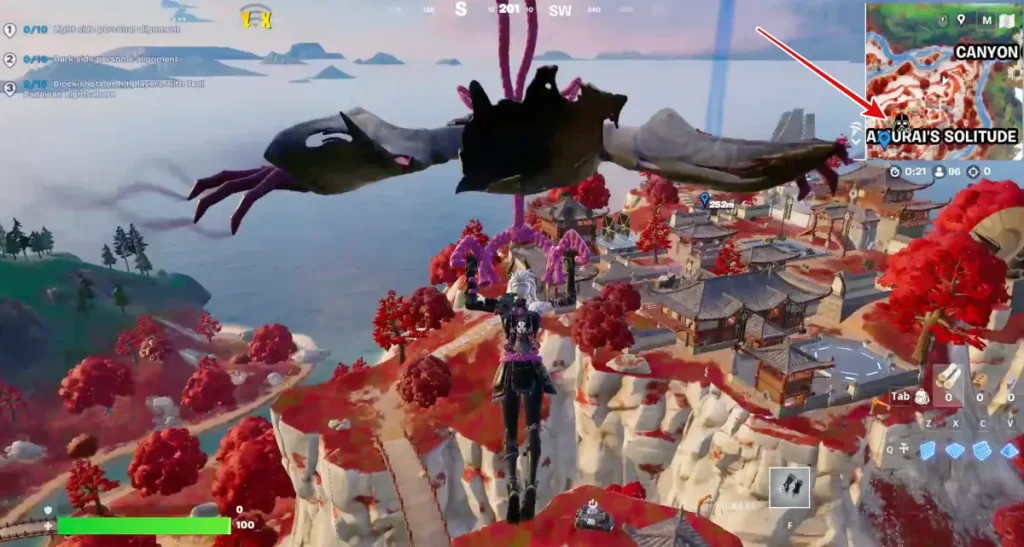1746335284 932 Fortnite Comment vaincre Samurai Dark Vador et obtenir mythe.webp