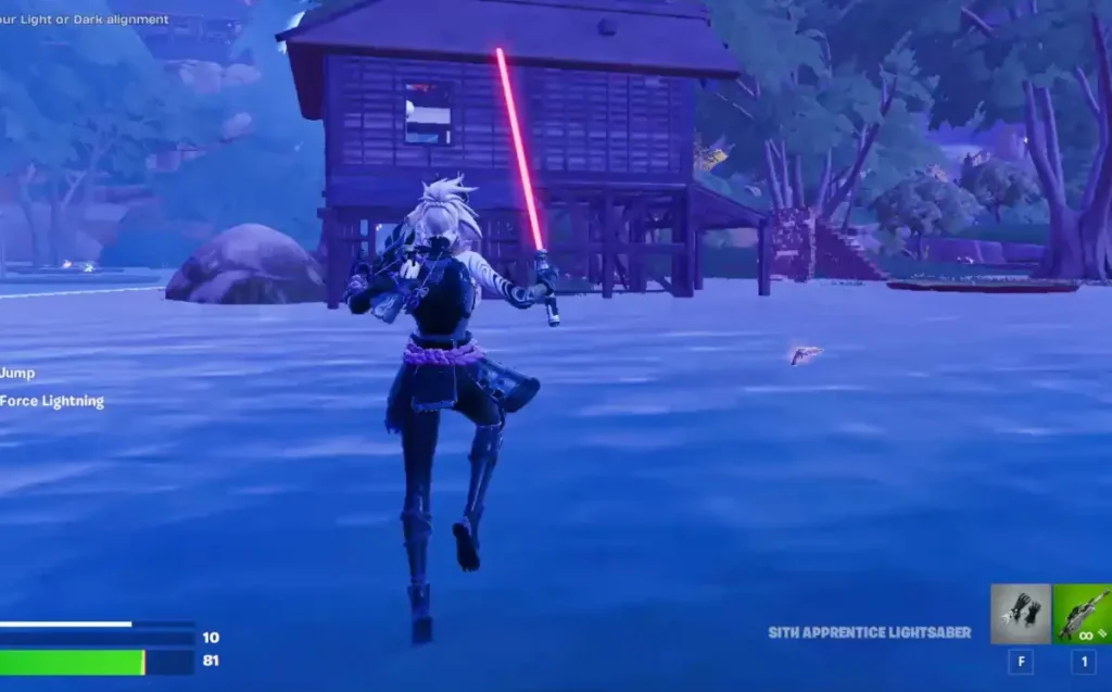 Sabre laser de l'apprenti de Fortnite Sith