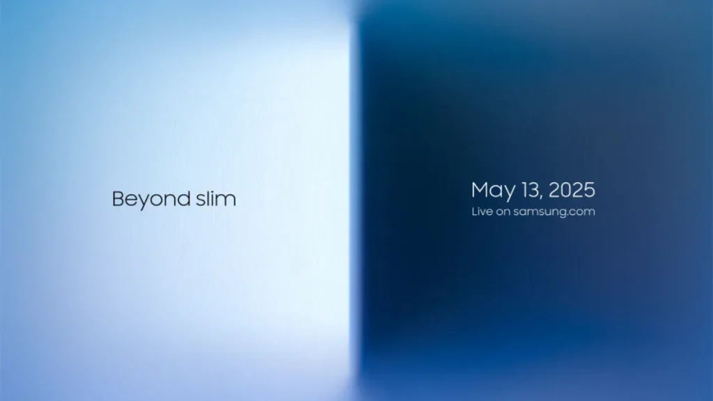 Samsung Galaxy S25 Edge Date de lancement