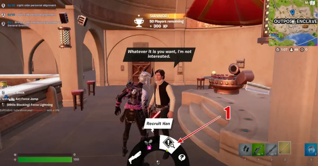 Han Solo Story Quest Fortnite